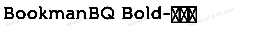 BookmanBQ Bold字体转换 BookmanBQ Bold字体转换